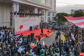 Quang cảnh lễ hội giao lưu văn hoá Việt – Nhật tại ĐH Đông Á năm 2023