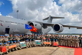 Chủ tịch nước Võ Văn Thưởng tiễn các sỹ quan Gìn giữ Hòa bình Việt Nam đến Sudan làm nhiệm vụ