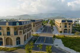 Một góc dự án khu đô thị xanh Gragon City Park ở phía Tây Bắc TP Đà Nẵng