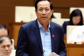 Bộ trưởng Đào Ngọc Dung: Quốc hội nên cho phép thí điểm trao quyền trọn gói cho cấp huyện được chủ động quyết định điều chỉnh cơ cấu nguồn vốn từ các chương trình MTQG - Ảnh: VGP