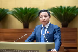 Bộ trưởng Bộ GTVT Nguyễn Văn Thắng (ảnh TTXVN)