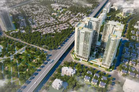 Dự án Tòa nhà hỗn hợp Văn Phú Complex còn có tên thương mại là Grandeur Palace – Phạm Hùng. (Ảnh: Internet)