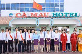 Nhà khách Cà Mau trực thuộc UBND tỉnh Cà Mau. (Ảnh: vanphong.camau.gov.vn)