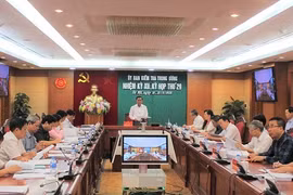 Toàn cảnh Kỳ họp 29 của Ủy ban Kiểm tra Trung ương. (Ảnh: ubkttw.vn)