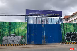 Từ Pavilion Square đến Saigon Manhattan. (Ảnh: V. Quỳnh)