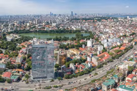 BIDV bắt đầu ghi nhận LaoVietBank là công ty con. (Ảnh: BIDV Tower)