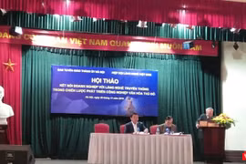 Hội thảo: “Kết nối doanh nghiệp với làng nghề truyền thống trong chiến lược phát triển công nghiệp văn hóa thủ đô”.