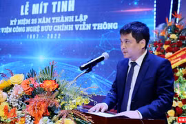 PGS.TS Đặng Hoài Bắc - Giám đốc Học viện Công nghệ Bưu chính Viễn thông.