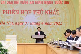 Thủ tướng nhấn mạnh nhiệm vụ tích cực chủ động bảo vệ độc lập, chủ quyền quốc gia trên không gian mạng, đóng góp vào hòa bình, hợp tác, phát triển trong khu vực và trên thế giới.