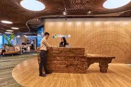 Văn phòng mới của Microsoft Việt Nam có diện tích 700m2, đặt tại tòa nhà Capital Place 29 Liễu Giai (Hà Nội).