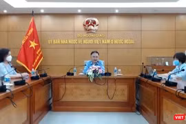 Ông Ngô Hướng Nam trao đổi với VietTimes tại Lễ phát động TECHFEST 2022.
