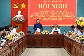 Bí thư Tỉnh ủy Nguyễn Thanh Hải phát biểu chỉ đạo tại Hội nghị.