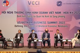 Ông Nguyễn Quang Đồng trao đổi tại phiên thảo luận về Kinh tế số của Hội nghị thượng đỉnh kinh doanh Việt Nam - Hoa Kỳ năm 2022.