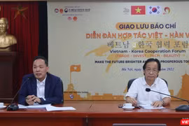 Ban Tổ chức chia sẻ về Diễn đàn VIKO30 - Ảnh: Kiên Nguyễn.