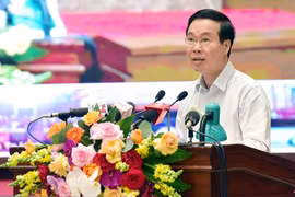 Thường trực Ban Bí thư Võ Văn Thưởng phát biểu chỉ đạo tại Hội nghị.