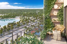 Thiết kế ban công phủ xanh “Balcony Garden”
