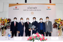 SeABank được Tiến Phước lựa chọn là đối tác đồng hành cùng chủ đầu tư trong việc cung cấp các sản phẩm và dịch vụ tài chính cho khách hàng mua sản phẩm bất động sản của Tiến Phước.