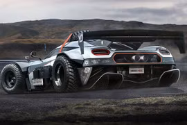 Koenigsegg One:1 phiên bản…off-road (ảnh Top Gear)
