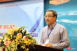 Thứ trưởng Phan Tâm phát biểu khai mạc Hội nghị.