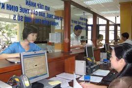 Quý I/2018, Cục thuế Hà Nội cũng đã đăng công khai 284 đơn vị nợ số tiền hơn 350 tỷ đồng. Ảnh: Cục thuế TP. Hà Nội.