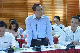 Ông Đoàn Thái Sơn tại một cuộc họp gần đây. Ảnh: NHNN