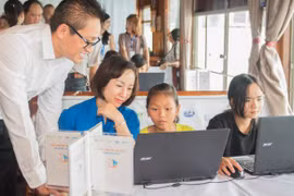 Chương trình hướng đến mục tiêu cung cấp kiến thức và kỹ năng giúp học sinh không những sử dụng công nghệ thành thạo mà còn có thể tạo ra công nghệ. Ảnh: Microsoft.