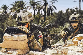 Lính đặc nhiệm Nga tham chiến tại Syria