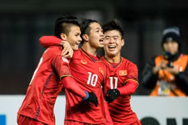 Được biết, U23 Việt Nam nhận được số tiền thưởng sau thành tích giành ngôi Á quân AFC Cup 2018 là hơn 23,6 tỷ đồng. Ảnh: VFF.