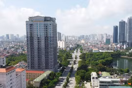 Dự án D’Palais de Louis của Tân Hoàng Minh tọa lạc trên đường Nguyễn Văn Huyên, Cầu Giấy, Hà Nội
