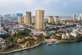 CTCP Cung điện Mùa Đông là Chủ đầu tư dự án D’. El Dorado I tọa lạc trên đường Lạc Long Quân, Tây Hồ, Hà Nội (Ảnh: Tân Hoàng Minh)