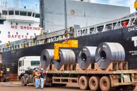 Sản lượng thép cuộn cán nóng HRC Hòa Phát tháng 2/2022 tăng 36% so với cùng kỳ (Ảnh: Hòa Phát)