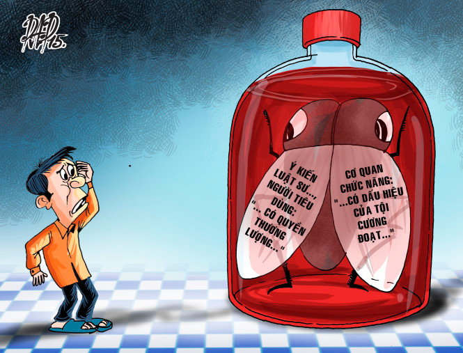 Có sự can thiệp của con người vào nắp chai Number One 