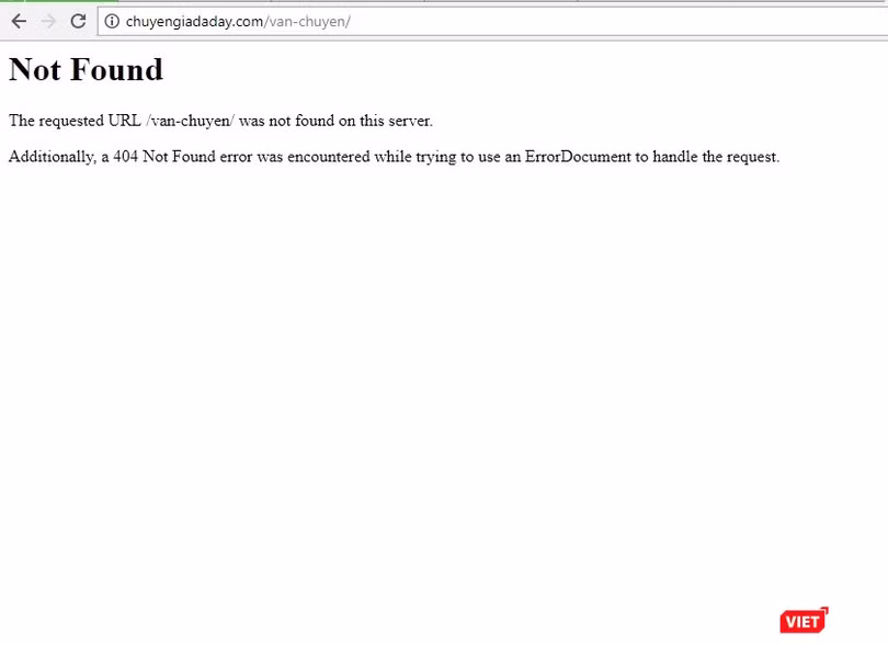 website http://chuyengiadaday.com đã không truy cập được.