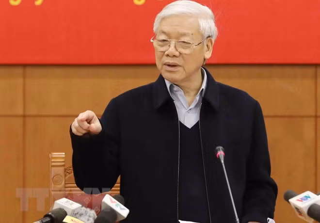  Tổng Bí thư Nguyễn Phú Trọng. Ảnh: TTXVN 