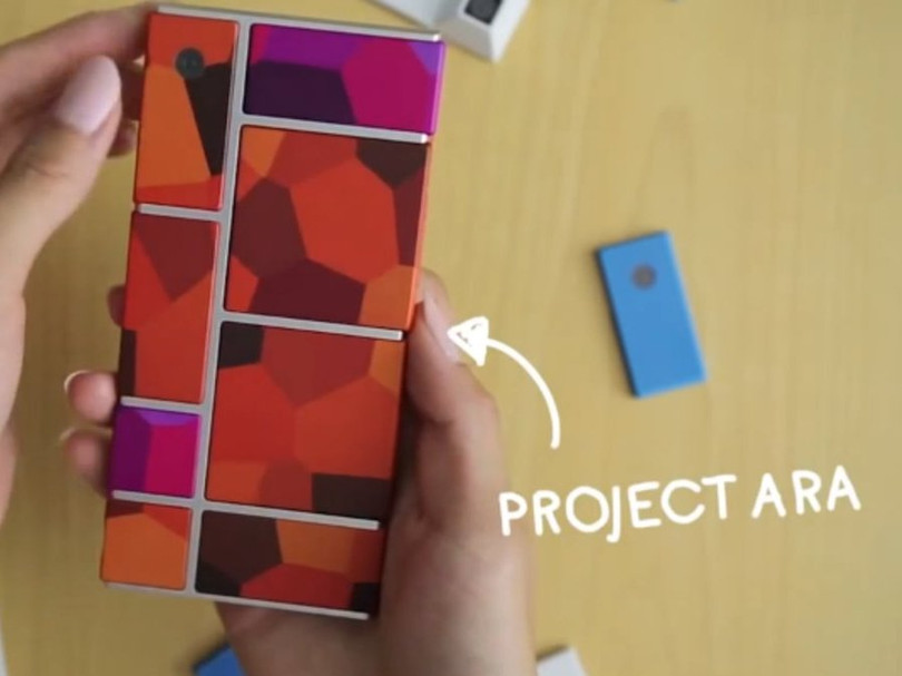 Project Ara là công nghệ ATAP cho phép ghép các linh kiện khác nhau thành một chiếc điện thoại. Vì vậy, bạn có thể thêm pin thứ hai hay loa nếu muốn.
