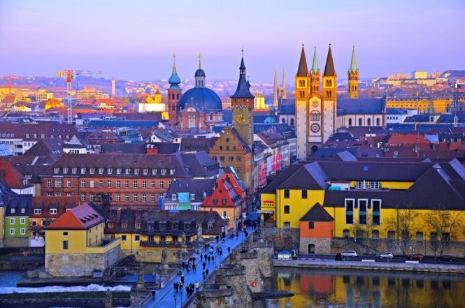 Thành phố Wurzburg - Ảnh: globetrotter