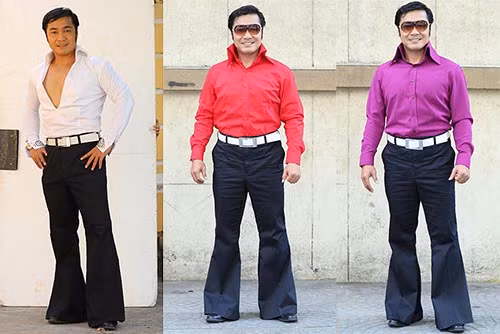 Tạo hình mới của Lý Hùng trong phim "Hy sinh đời trai".