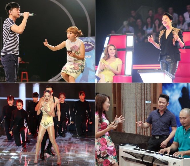 Từ trái qua: Hà Trần, Thu Phương, Tóc Tiên, Bằng Kiều đều là những nghệ sĩ sinh sống ở hải ngoại và chọn các chương trình truyền hình thực tế để gặp lại khán giả trong nước - Ảnh: Gia Tiến, Lý Võ Phú Hưng,BHD Từ trái qua: Hà Trần, Thu Phương, Tóc Tiên, Bằng Kiều đều là những nghệ sĩ sinh sống ở hải ngoại và chọn các chương trình truyền hình thực tế để gặp lại khán giả trong nước - Ảnh: Gia Tiến, Lý Võ Phú Hưng,BHD