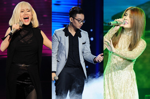 Từ trái sang: Yến Lê, Hoàng Dũng, Tố Ny.