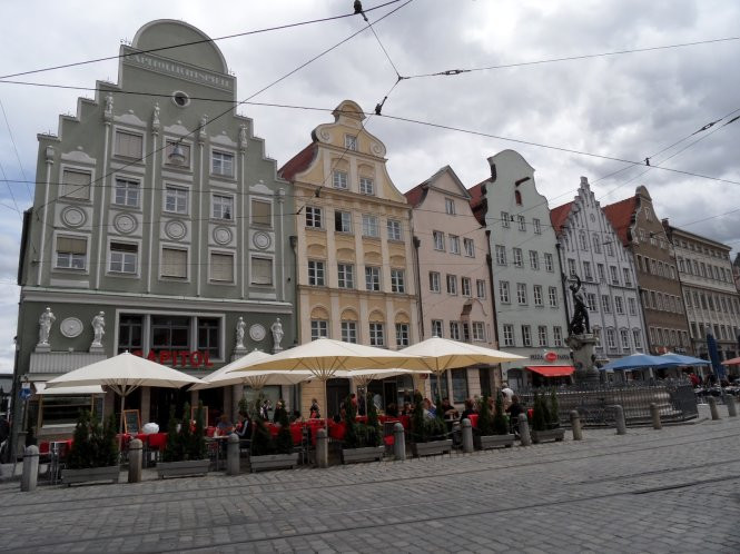 Khu trung tâm Augsburg - Ảnh: wordpress
