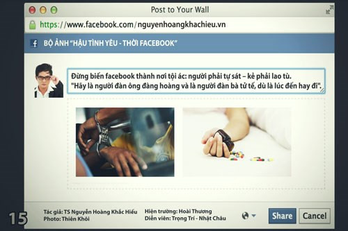 Câu chuyện tung clip sex và 'Hậu tình yêu thời Facebook' ảnh 14