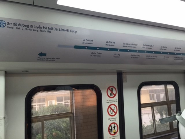 Hình ảnh đầu tiên về đoàn tàu mẫu tuyến Cát Linh - Hà Đông ảnh 3