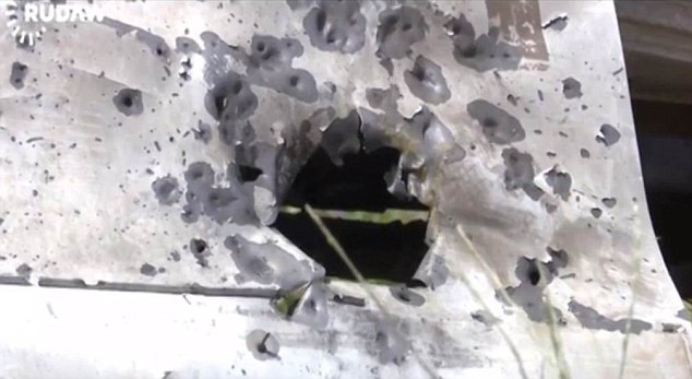 Video Xe chở đặc nhiệm SEAL bị đạn IS găm nát ảnh 1