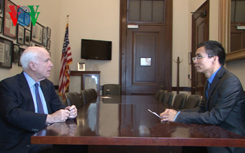 Thượng nghị sỹ John McCain: Tự hào về tình hữu nghị Việt-Mỹ ảnh 1