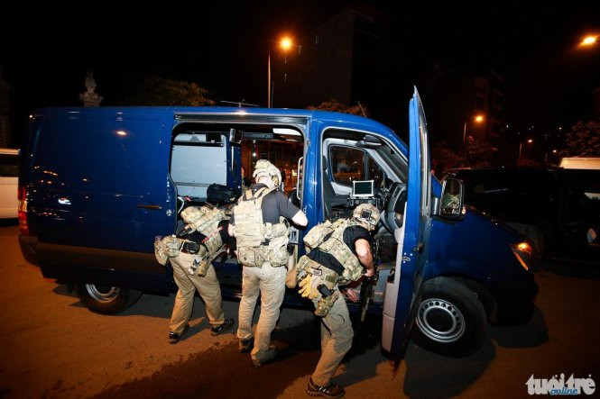 Đặc nhiệm Mỹ và xe chuyên dụng