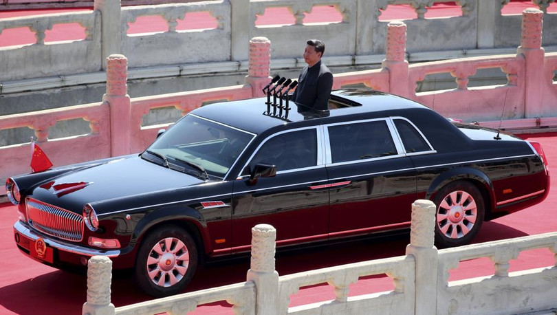 Ông Tập Cận Bình đến dự khán cuộc diễu binh kỷ niệm 70 năm Nhật Bản đầu hàng trong Thế chiến 2.