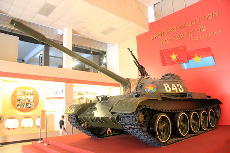 Hai chiếc xe tăng đầu tiên tiến vào Dinh Độc Lập giờ ra sao? ảnh 2