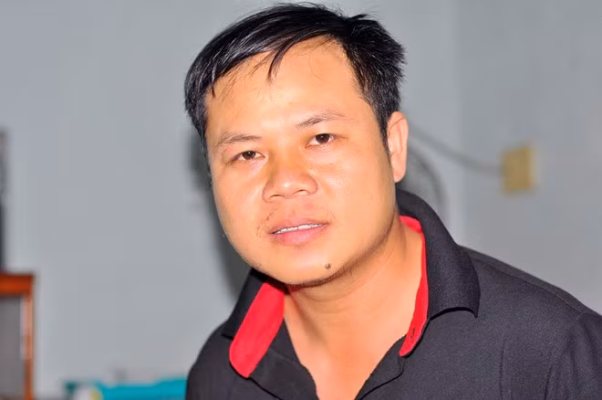 Công nhân Nguyễn Anh Tuấn mong được gặp Thủ tướng để đề đạt nguyện vọng cải thiện bữa ăn cho người lao động. Ảnh:Ngọc An.