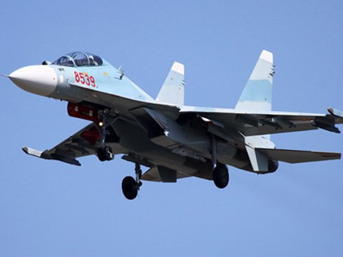 Máy bay chiến đấu Su-30 của quân đội Việt Nam