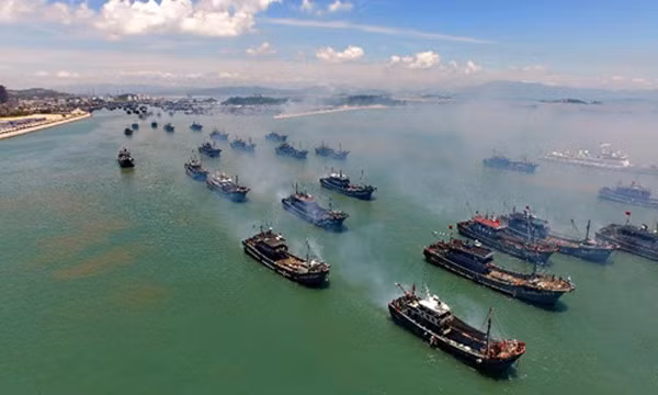 Tàu cá Trung Quốc (ảnh minh họa).